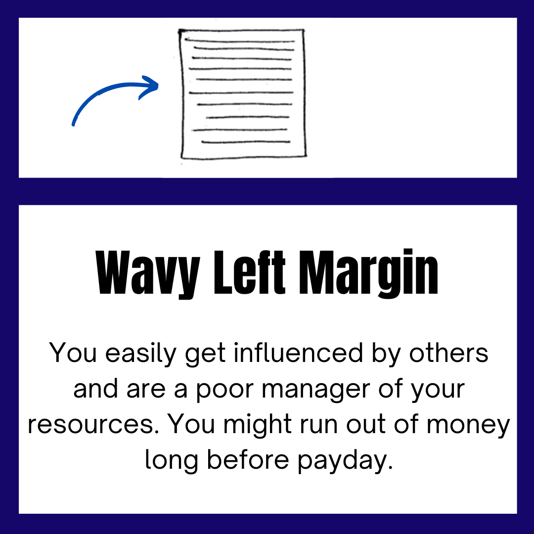 Wavy left margin
